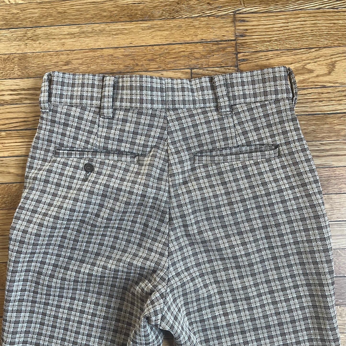 70’s Plaid Trouser