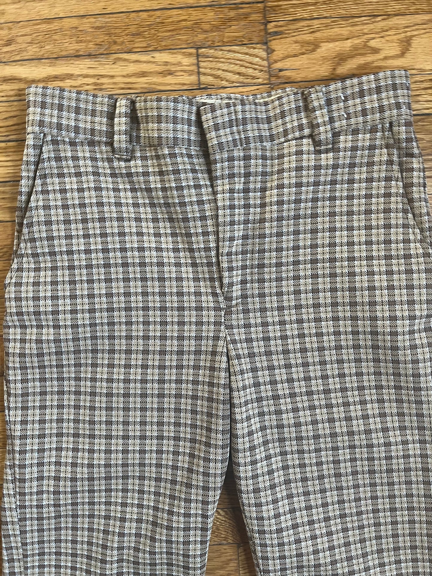 70’s Plaid Trouser