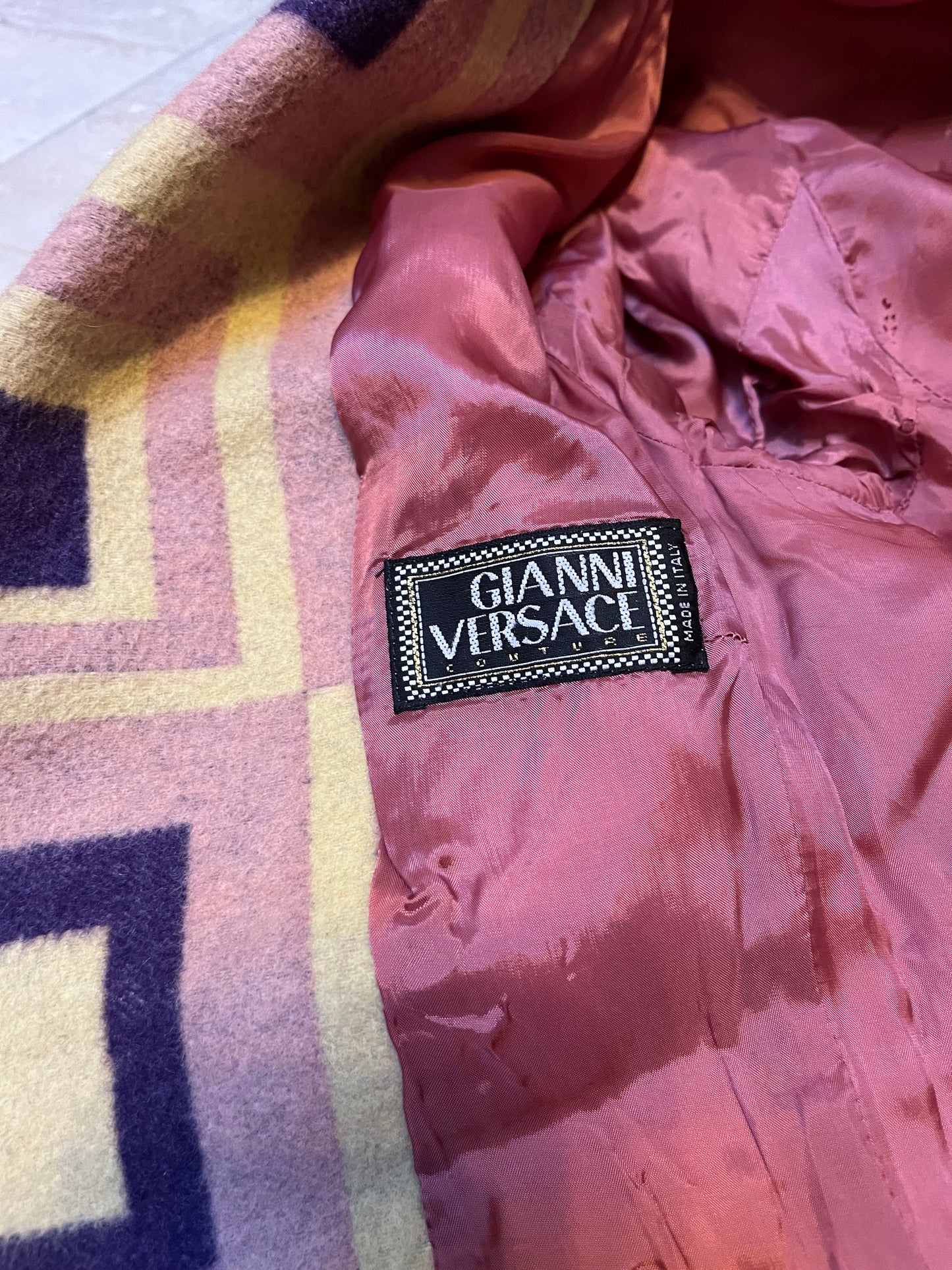 Vintage Versace Coat