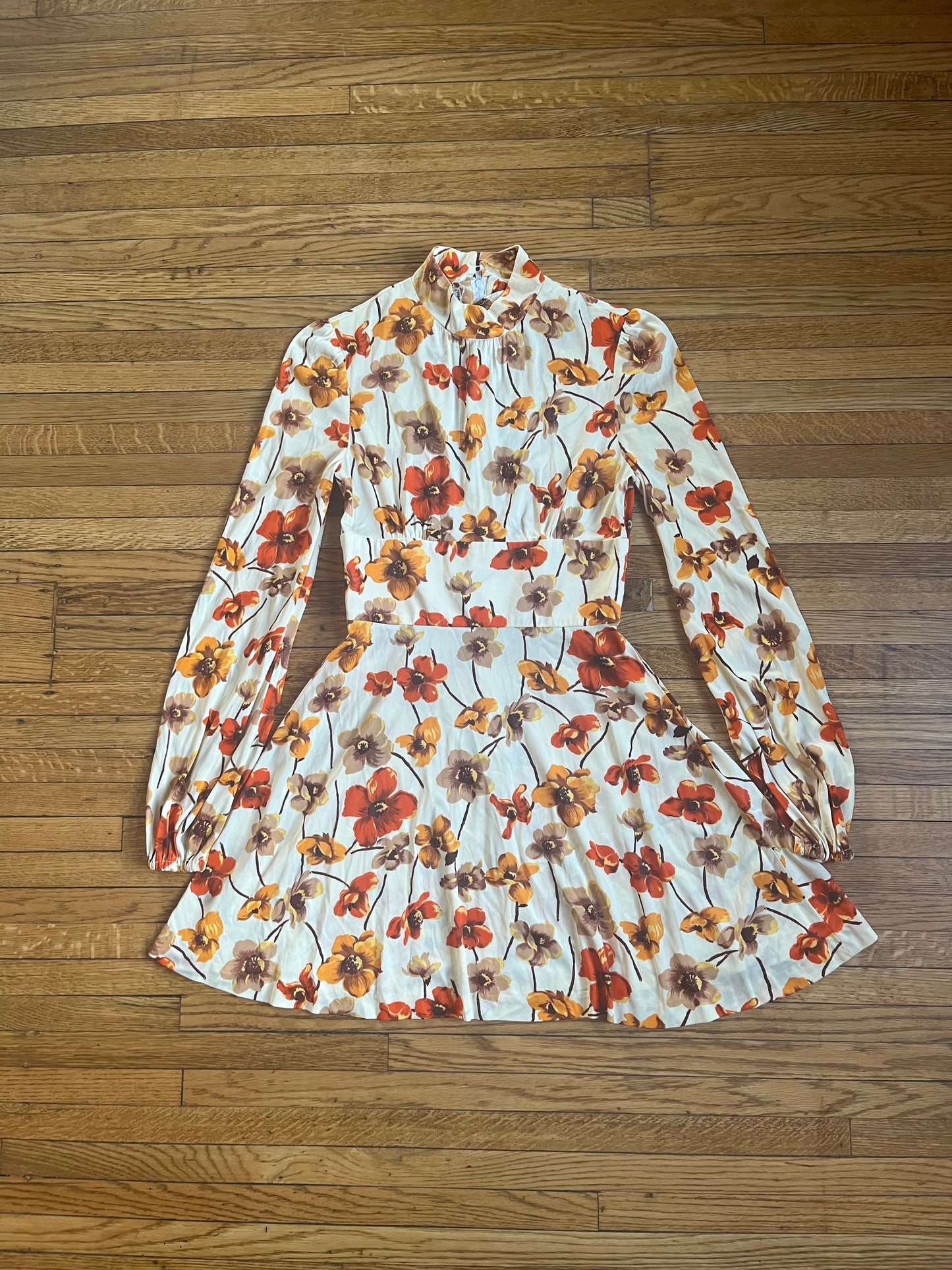 70’s Floral Mini