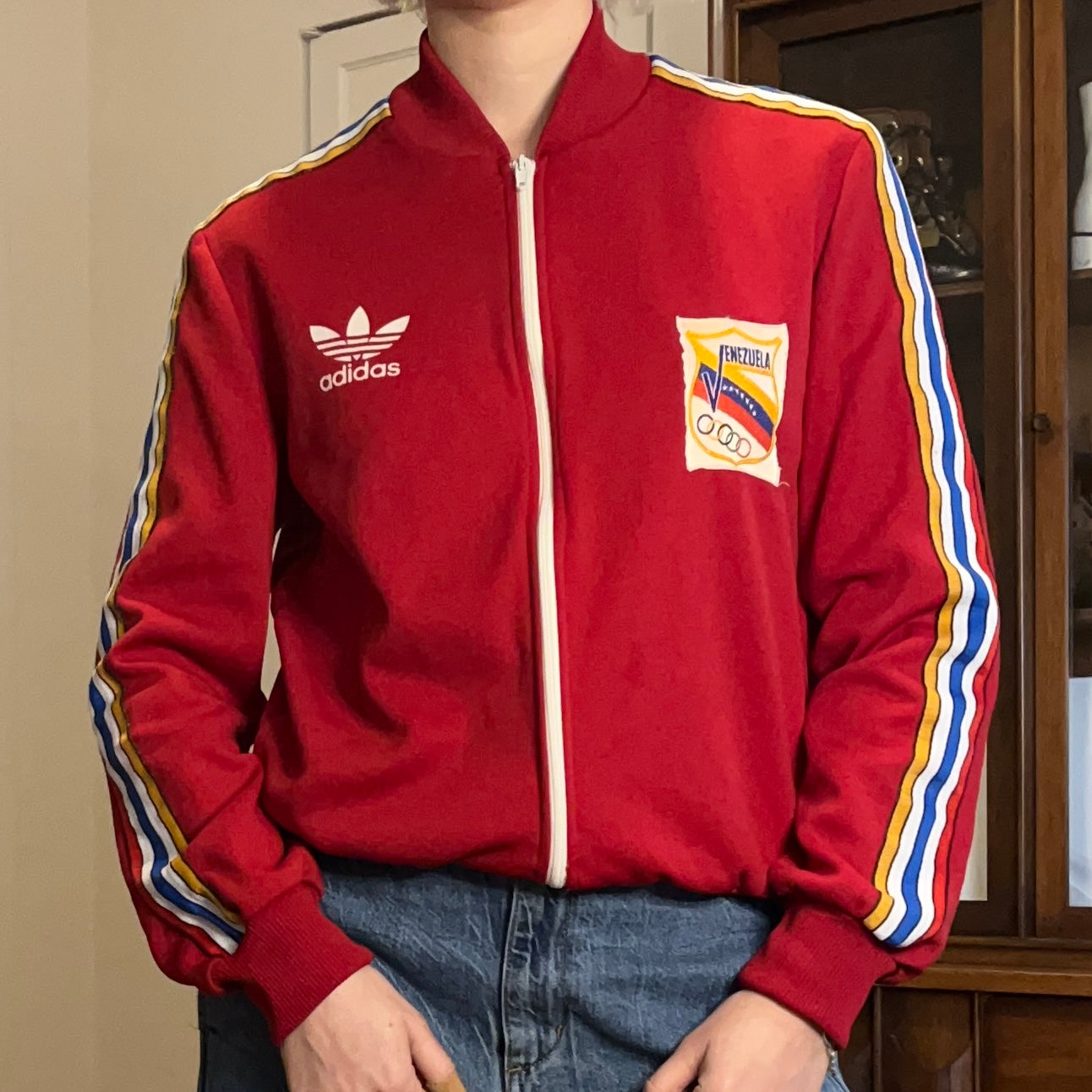 80 s Adidas Olympic Track Jacket